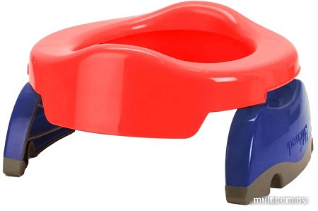 Дорожный горшок Potette Plus 23011DMR/2 (красный/голубой, 30 одноразовых пакетов)