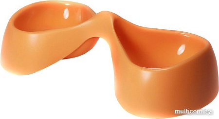 Двойная миска United Pets Bicio GU0121AR20 (оранжевый)