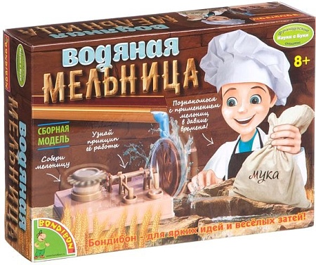 Набор для опытов Bondibon Науки с Буки Водяная мельница ВВ1679