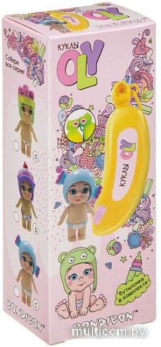 Кукла Bondibon OLY во фруктово-конфетной шапочке и аксессуарами ВВ3836