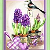 Алмазная мозаика Алмазная Живопись Аромат гиацинтов АЖ-1467