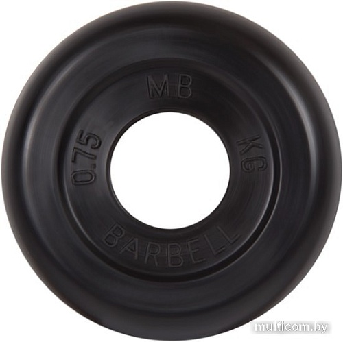 Диск MB Barbell Стандарт 26 мм (1x0.75 кг)