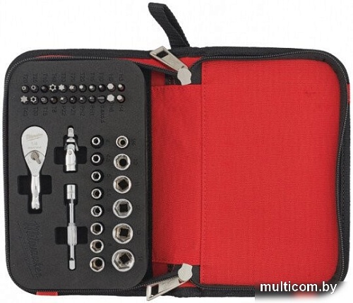 Набор трещотка с головками и битами Milwaukee 4932492672 (39 предметов)