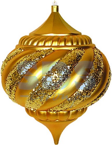 Елочные игрушки Neon-night Лампа (30 см, золотой) [502-221]