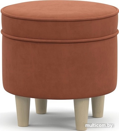 Пуфик Нижегородмебель Лора ТП 332 (ультра терра кирпичный)