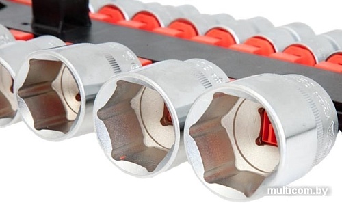 Набор торцевых головок Yato YT-38681 (19 предметов)