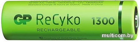 Аккумулятор GP ReCyko AA 1300mAh 2шт