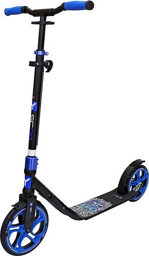 Самокат Y-Scoo RT 250 One&One (синий)