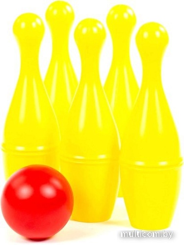 Боулинг Полесье Кегли Чемпион 55781 (5 шт)