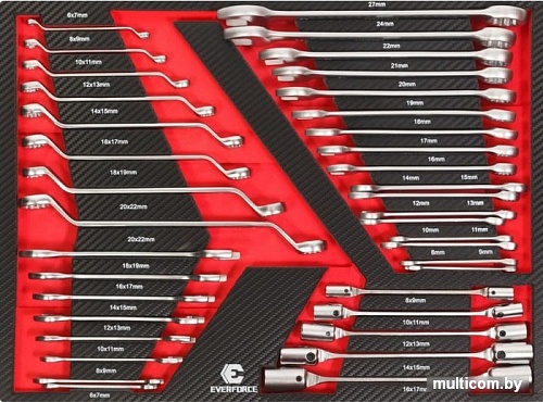 Набор ключей Everforce EF-21056 (38 предметов)