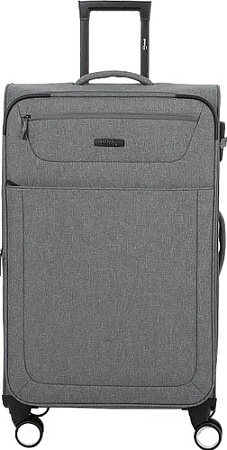 Чемодан-спиннер Grott 338-1001/3-28 (серый)