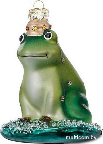 Елочная игрушка Inge's Christmas Figural Glass Ornaments. Царевна-лягушка 64648H120