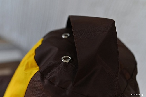 Кресло-мешок Mio Tesoro Груша Kombo XXL GF-130x85-SHZH (шоколад/желтый)