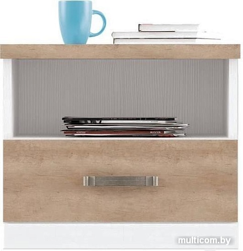 Тумба Anrex Provans 1S Вудлайн Кремовый/Дуб Кантри