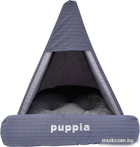 Домик Puppia Wave Check OASD-AU6036-NY-FR (синий)