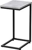 Приставной столик Millwood ART-1.1 L (бетон миллениум/металл черный)