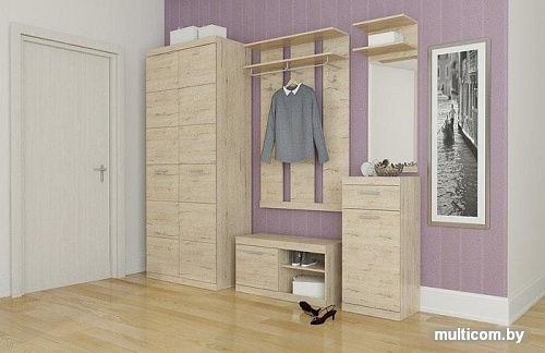 Тумба Anrex Oskar 1D2N Дуб Санремо