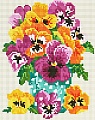 Алмазная мозаика Белоснежка Букетик из сада 421-ST-PS