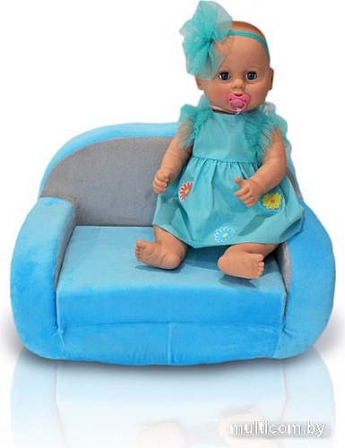 Диван для кукол SunRain Диван (голубой)