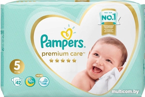 Подгузники Pampers Premium Care 5 Junior (42 шт)