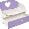 Диван для кукол Paremo Сердце PFD120-17