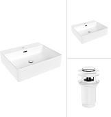 Умывальник Lauter 21478 + клапан 21190W