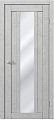 Межкомнатная дверь MDF-Techno Dominika Loft 402 40x200 (бетон белый/лакобель белый)