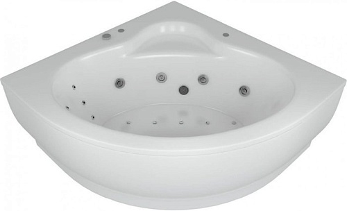 Ванна Aquatek Калипсо 146x146 (с экраном)