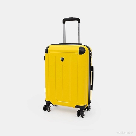 Чемодан-спиннер Francesco Molinary 197-PP1906/2-20YLW (желтый)