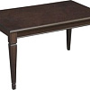 Журнальный столик Мебелик Васко В 81 (темно-коричневый/патина)