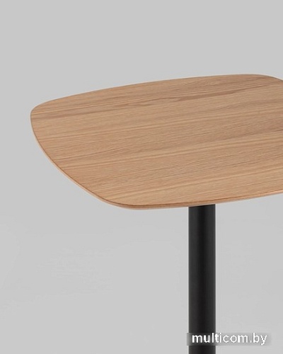 Барный стол Stool Group Form 60x60 T-005H (светлое дерево/черный)
