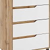 Комод ЭлиГард Eyva 4S (дуб вотан/белый)