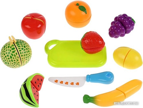 Набор игрушечных продуктов Играем вместе Три Кота Фрукты и ягоды
