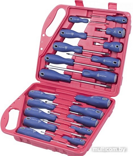 Набор отверток Мастак 04-20C (20 предметов)