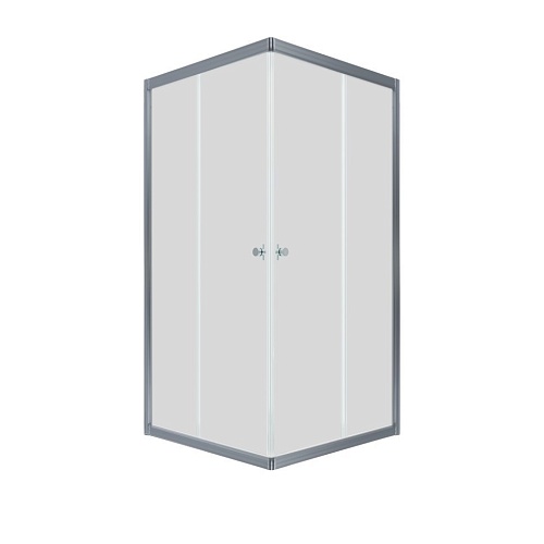 Душевой уголок Triton Вента-Хром-Вельвет 90х90 (без поддона)