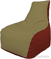 Кресло-мешок Flagman Бумеранг Б1.3-09 (бежевый/красный)