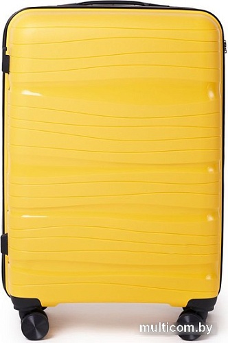 Чемодан-спиннер Pride PP9802 (S, желтый)
