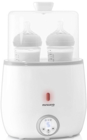 Подогреватель+стерилизатор Miniland Warmy Twin 89197