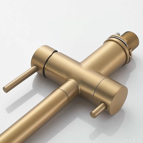 Смеситель Shevanik S178G (золотой сатин)