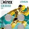 Батарейки Mirex CR2032 4 шт CR2032-E4