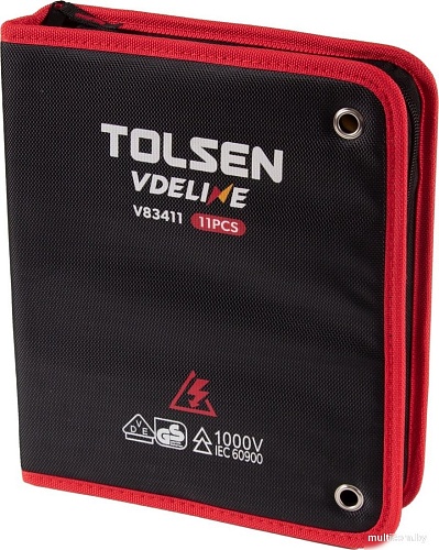 Универсальный набор инструментов Tolsen TTV83411 (11 предметов)
