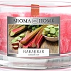 Свеча Aroma Home Scented Candle Rhubarb Ароматическая 115 г