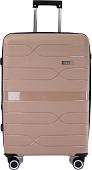 Чемодан-спиннер Pride РР-204 (S, капучино)