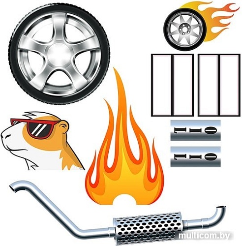 Клетка Ferplast Dragster (синий) 57002570