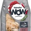 Сухой корм для собак AlphaPet WOW Superpremium с говядиной и сердцем для взрослых средних пород 7 кг