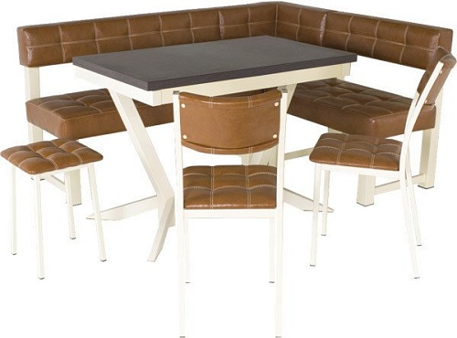 AMC К1.2С343 (слоновая кость/теракот/баменда венге темный)