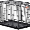 Клетка Midwest iCrate для собак 1 дверь 1530 (76x48x53см, черный)