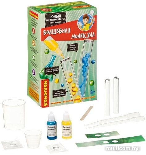 Набор для опытов Bondibon Науки с Буки Волшебная молекула ВВ4143