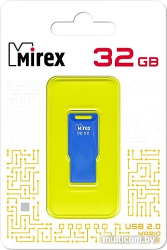 USB Flash Mirex Mario 32GB (синий)
