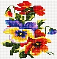 Алмазная мозаика Белоснежка Цветочки 352-ST-S